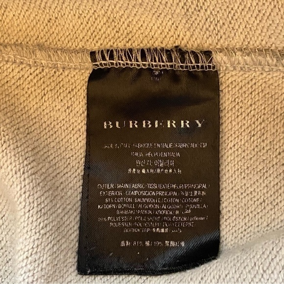 Burberry Grey Archive Logo Rainbow Sweatpants Women’s Small Petite - Picture 10 of 16